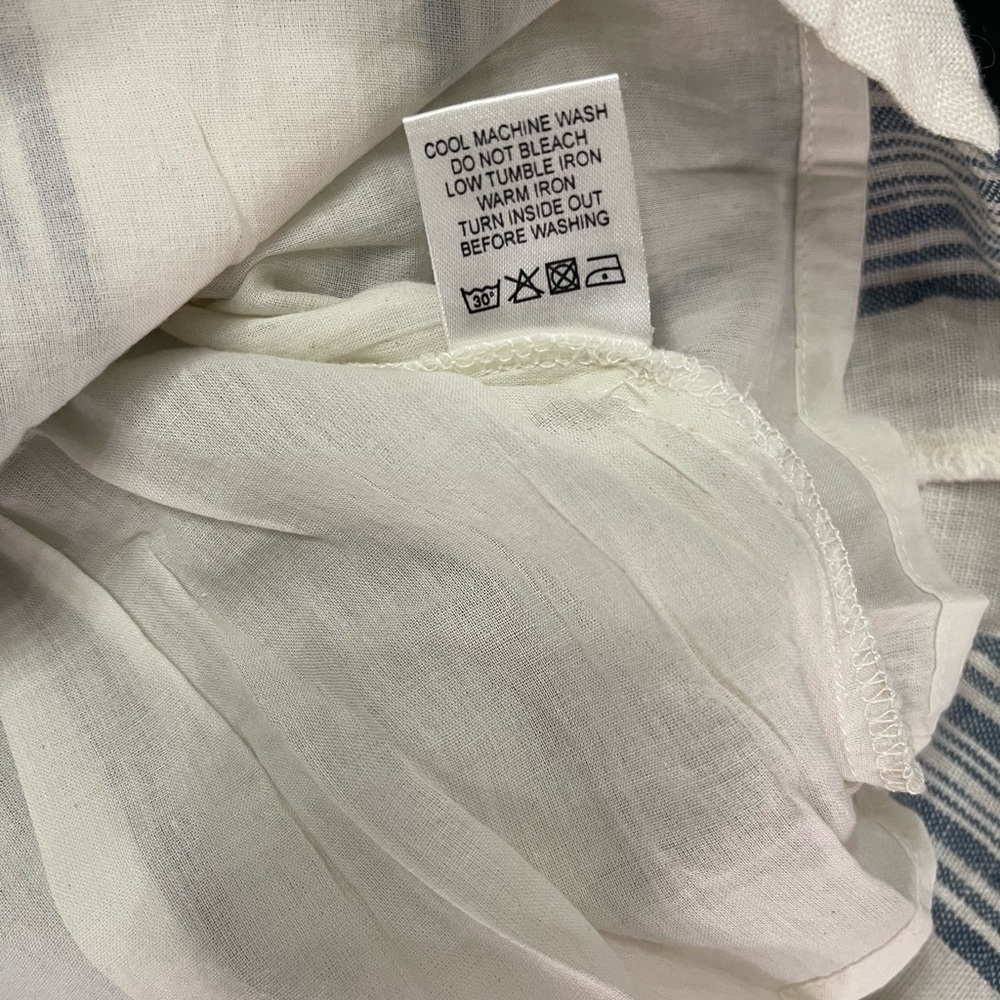 REVOLVE Tularosa Sarah Dress in Chambray Stripe - Picture 10 of 11